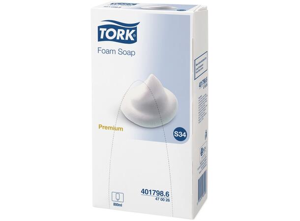 Skumsåpe TORK mild S34 800ml 